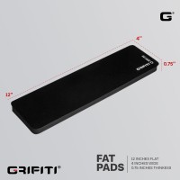 Grifiti Fat Wrist Pad 12 X 4 X 075 Inch Keyboard Rest Thick Small Ergonomic Computer Keyboards Hand Palm Wrists Rests