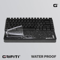 Grifiti Fat Wrist Pad 12 X 4 X 075 Inch Keyboard Rest Thick Small Ergonomic Computer Keyboards Hand Palm Wrists Rests