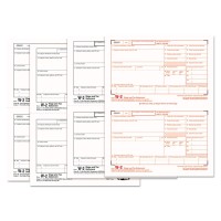 W2 Tax Form Fourpart Carbonless 50 Forms