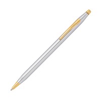 Cross Classic Century Refillable Ballpoint Pen Medium Ballpen Includes Luxury Gift Box Medalist Chrome