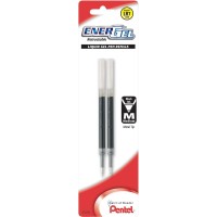 Pentel Refill Ink For Energel And Lancelot Gel Pen 07Mm Metal Tip Black Ink 2 Pack Lr7Bp2A