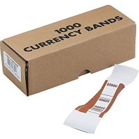 Cointainer 405000 Currency Straps Brown 5 000 In 50 Bills 1000 Bandspack