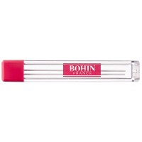 Bohin Mechanical Chalk Pencil Refill 6Pkgwhite 91478