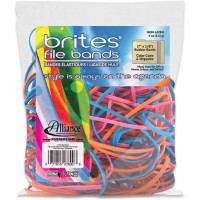 Alliance 07800 File Bands 7Inch X18Inch 50Bg Assorted