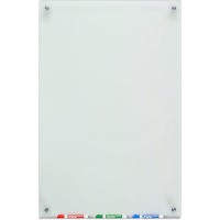 Audiovisual Direct Frosted Glass Dryerase Board Set 3 X 2 Includes Hardware Marker Tray Nonmagnetic