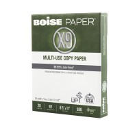 Boise X9 Multipurpose Paper 92 Bright 8 12 X 11 Letter Size 20 Lb 500 Sheets Ream