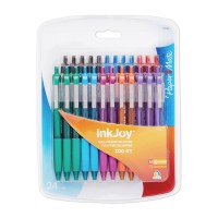 Paper Mate Inkjoy 300Rt Retractable Ballpoint Pen Medium Point Assorted Colors 24Count