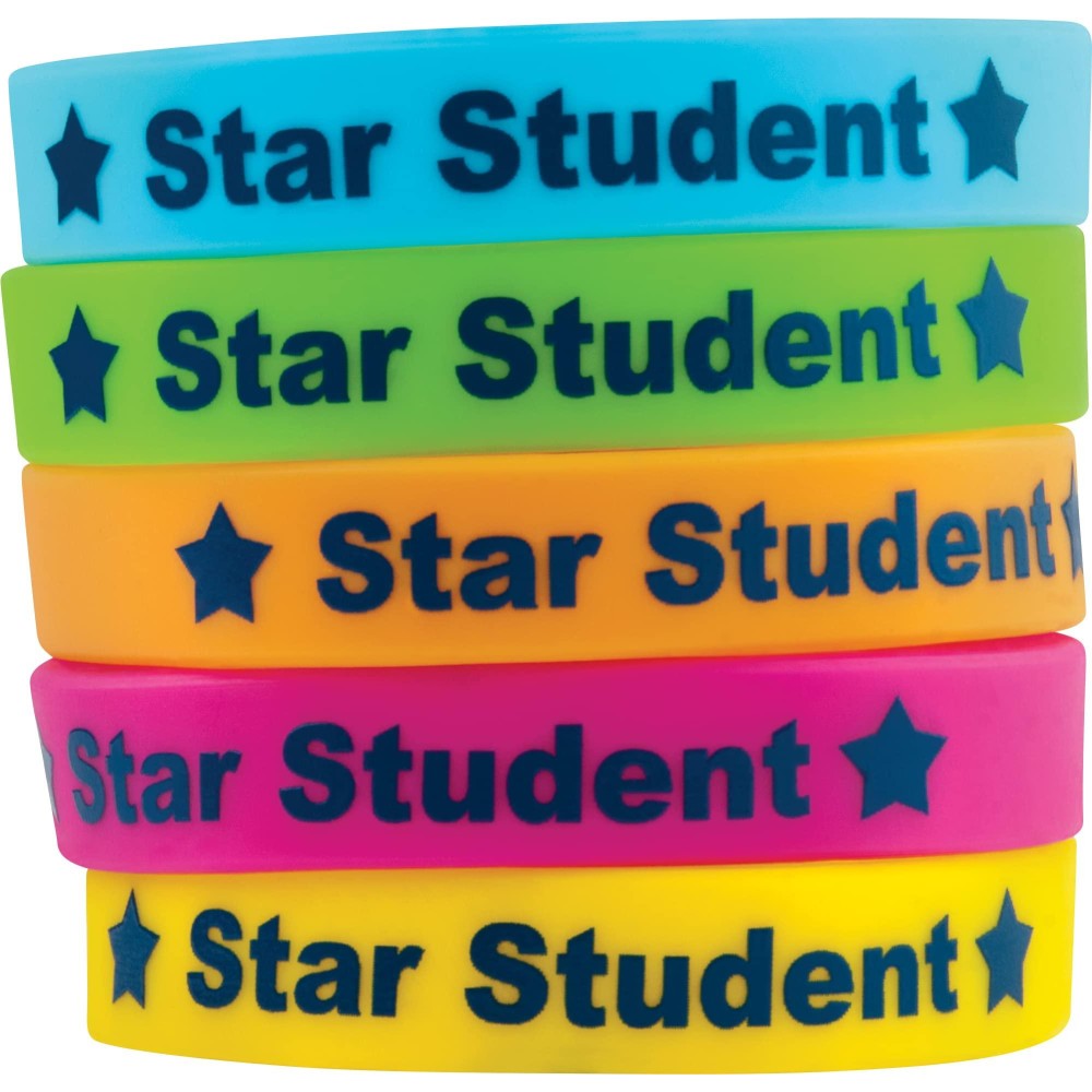 Teacher Created Resources Star Student Wristbands Multi Color 6548