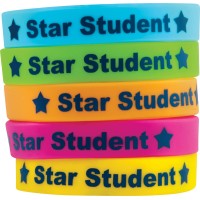 Teacher Created Resources Star Student Wristbands Multi Color 6548