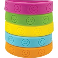 Teacher Created Resources Happy Faces Wristbands Multi Color 6550