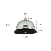 Excellant Stainless Steel Restaurant Hotel Counter Table Bell