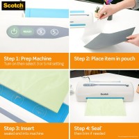 Scotch Thermal Laminating Pouches 89 X 144Inches Legal Size 20Pack Tp385520