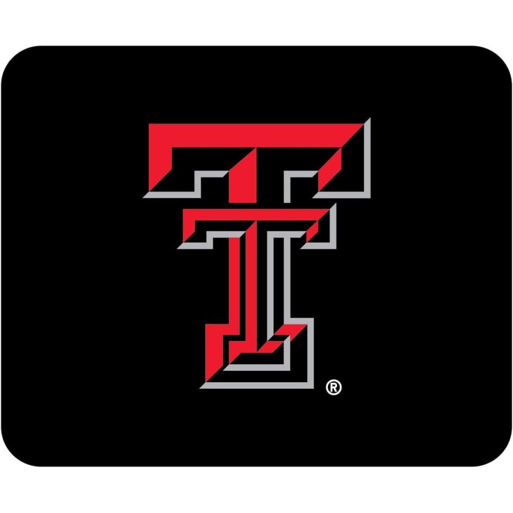 Otm Essentials Texas Tech University Mouse Pad Desk Accessories Standard Fabric Gaming Mouse Pad