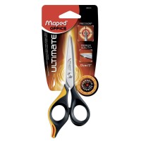 Maped Ultimate Precision Scissors 5 Inch Ambidextrous Design Secure Grip For Precision Work Sharp Durable For Crafting