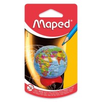 Maped Globe 1 Hole Pencil Sharpener 034751Ta