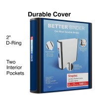 Staples Better Binder 2Inch Blue