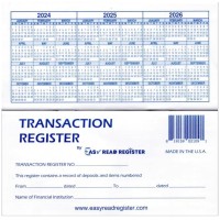 Checkbook Registers Made In The Usa For Personal Checkbook Checkbook Ledger Transaction Registers Log For Personal Or Busine