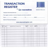 Checkbook Registers Made In The Usa For Personal Checkbook Checkbook Ledger Transaction Registers Log For Personal Or Busine