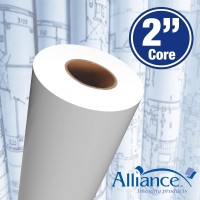 Alliance Wide Format Paper 24 X 300 Cad Bond Rolls 20Lb 2 Rolls 24 In X 300 Ft 2 Core