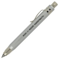 Kohinoor 5359 56Mm Diameter Mechanical Clutch Lead Holder Pencil Silver