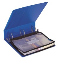 Advantus Expanding Zipper Pouch 13 X 925 Blackclear