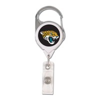 Wincraft Nfl Jacksonville Jaguars Retractable 2S Prem Badge Holders Black