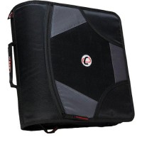 Caseit The King Sized Zip Tab Zipper Binder 4 Inch Drings 5 Subject File Folder Multiple Pockets 800 Sheet Capacity