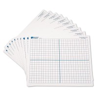 Learning Resources 9X 11 Double Sided Xy Axis Dry Erase Mats Graphing Math Classroom Accessories Teaching Aids Set Of 1