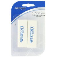 Westcott Eraser 2Pack White