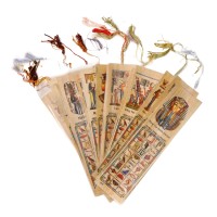 Egyptian Papyrus Paper Set Of 10 Bookmarks Book Marks History Educational Set.