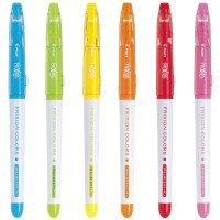 Pilot Frixion Colors Erasable Marker Pen 6 Color Set Sfc60M6C