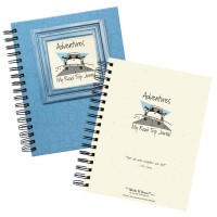 Write It Down Series By Journals Unlimited Guided Journal Adventures My Road Trip Journal Fullsize 75X 9 Blue Hard Co