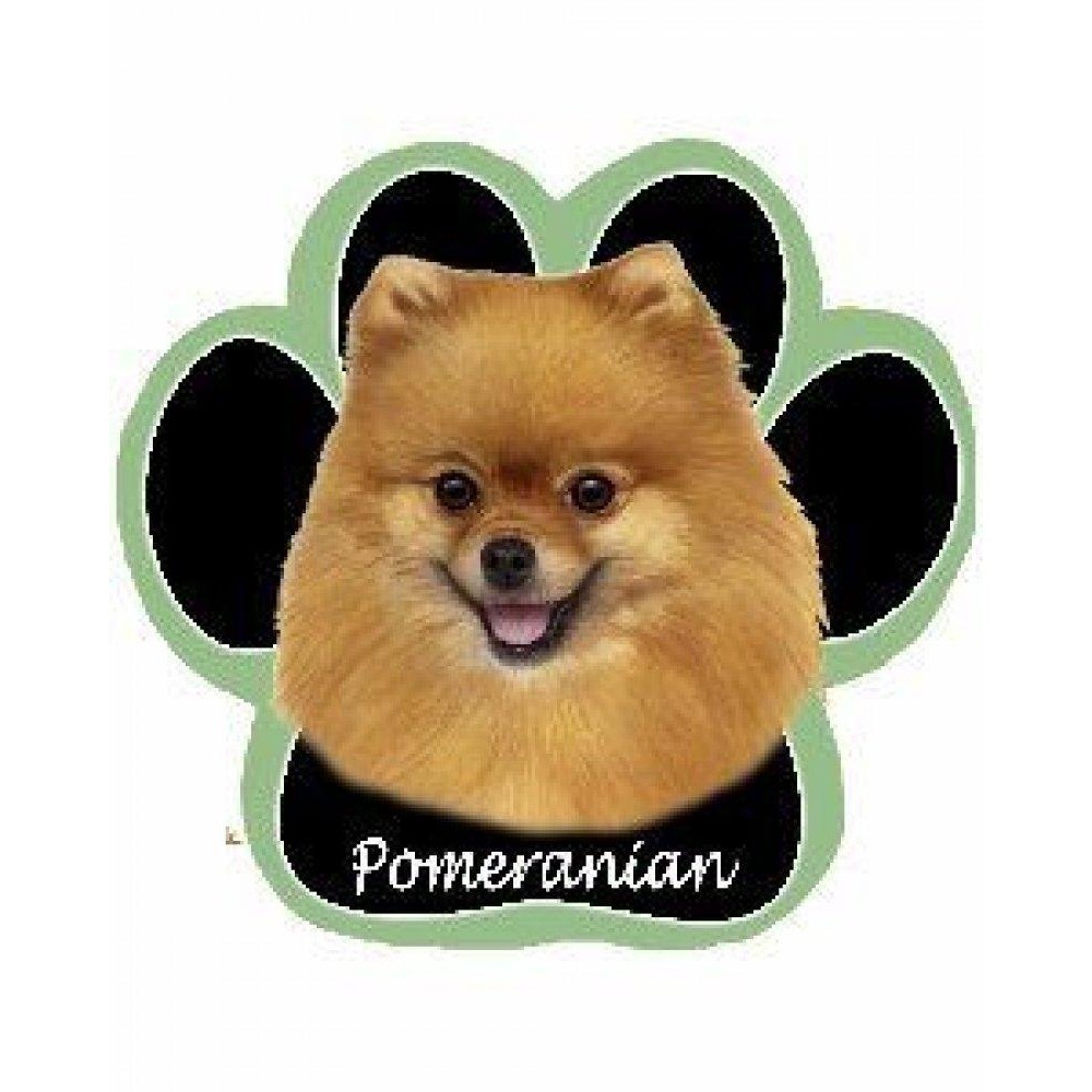 Pomeranian Dog Paw Nonslip Mousepad