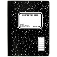 Top Flight Composition Book Wide Rule 100 Sheet