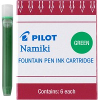 Pilot Namiki Ic50 Fountain Pen Ink Cartridges Green 6Pack 69003