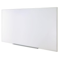 Universal Dry Erase Marker Board Melamine 96 X 48 Silver Aluminum Frame