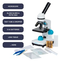 Omano Juniorscope Microscope For Kids Microscope Kit For Kids 8 For Science Microscope Experiments Kids Microscope Kit That