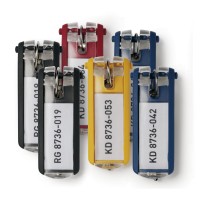 Durable Office Products 24Pack Key Tags Assorted 194900