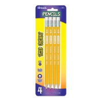 Bazic 2 The First Jumbo Premium Yellow Pencil 4Pack Case Pack 24