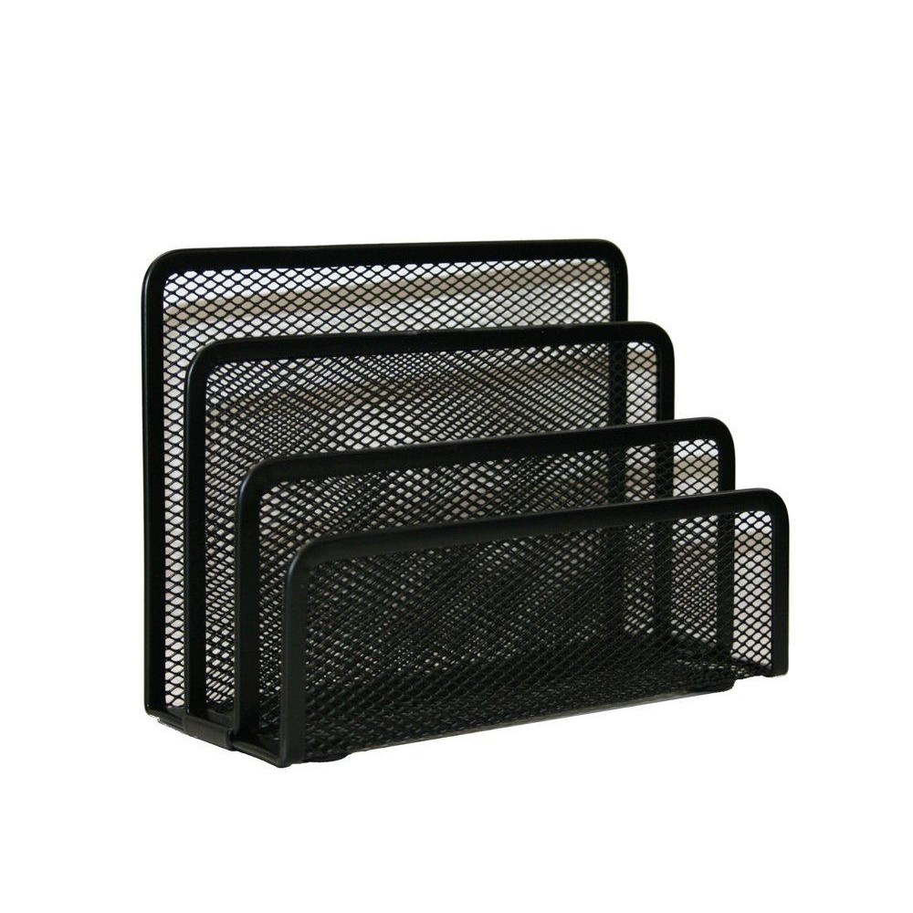 Design International Group Mesh Letter Sorter Black 28495