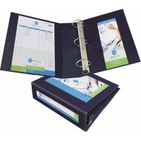 Averyreg Heavyduty Framed View 3Ring Binder 3 Binder Capacity Letter 8 12 X 11 Sheet Size 670 Sheet Capacity 3 X