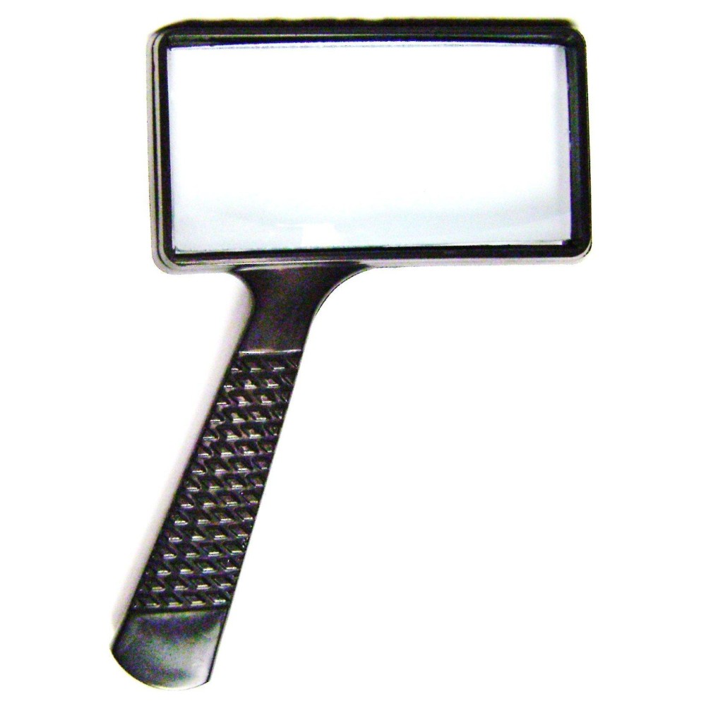 Harbor Freight Rectangle Magnifying Glass Black 37708