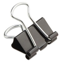 Universal Binder Clips Mini Blacksilver 12Box