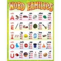 Teacher Created Resources Word Families Chart 7715