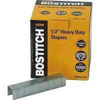 Bostitch Sb35125M Heavyduty Premium Staples 12Inch Leg Length 5000Box