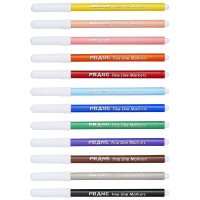 Prang Classic Art Markers Classroom Pack Fine Tip Assorted Colors 144 Count