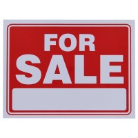 For Sale Sign 9 X 12 Inch 4 Pack