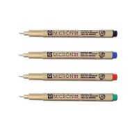 Gt Luscombe Company Inc Pigma Micron 01 Fine Point Bible Note Pen Kit No Bleed Pigmented Ink Bible Safe No Smearing Or