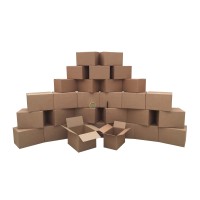 Uboxes Moving Boxes - Value Economy Kit #2 Qty: 30 Boxes & Moving Supplies  Corrugated  Model:Moving Boxes Kit