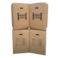 Uboxes 4 Kitchen Moving Boxes Double Wall 18X18X28 Boxes Boxbundkit04